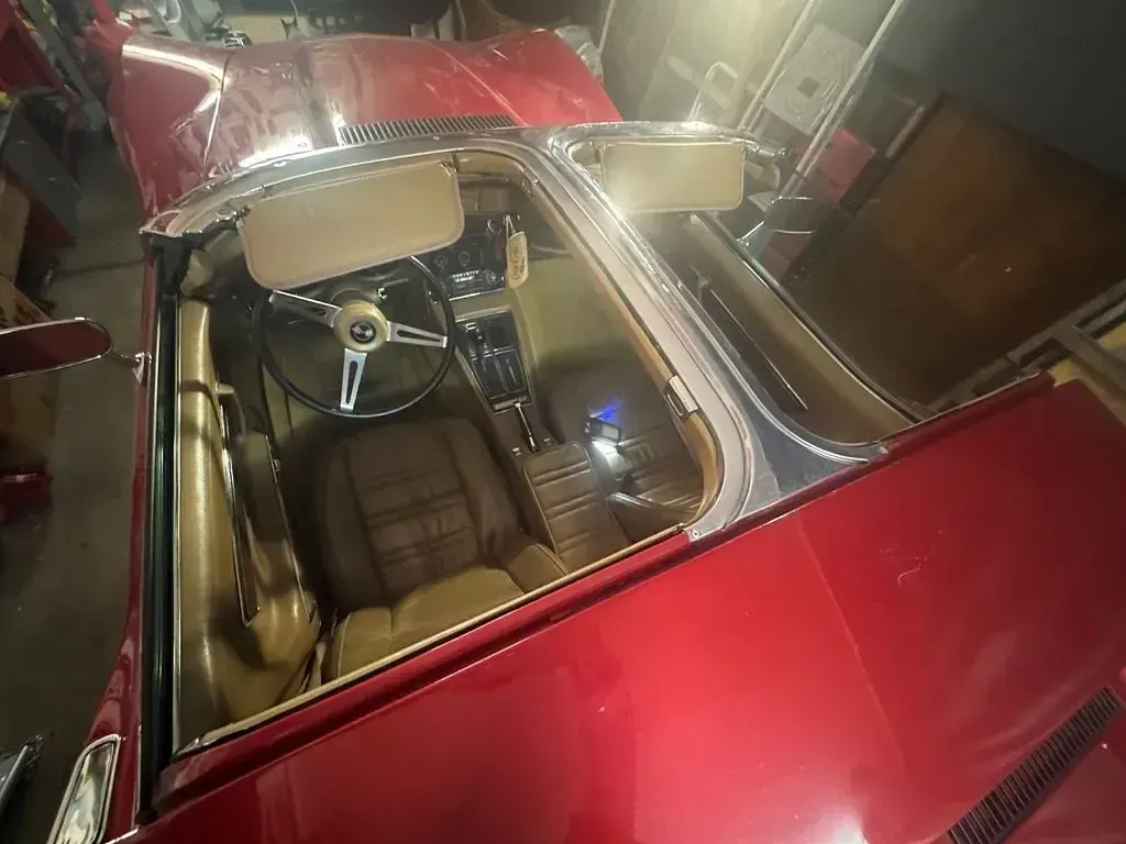 Gebraucht Corvette C3 197 PS (144 kW) 1975 Rot Coupé