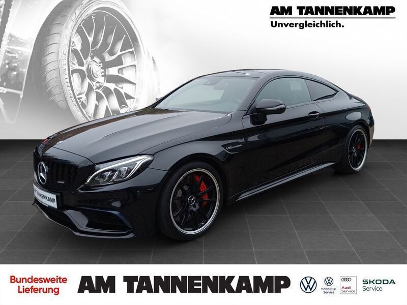 Schwarz (metallic) Gebraucht 2018 Mercedes C63S AMG AMG Limousine | 54.890 € (Teuer) - Bild 1/3