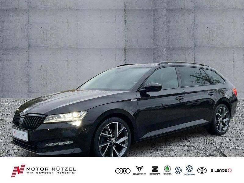 Schwarzmagic perleffekt Gebraucht 2022 Skoda Superb SportLine Kombi | 30.630 € (Fairer Preis) - Bild 1/4