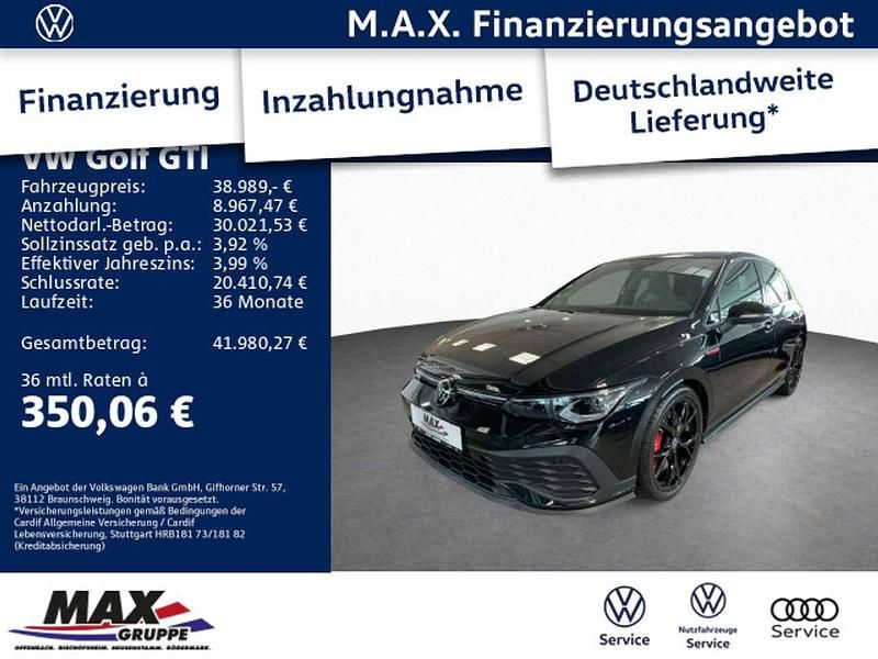 Grenadillschwarz (metallic) Gebraucht 2024 VW Golf VIII GTI Clubsport Limousine | 38.989 € (Teuer) - Bild 1/3