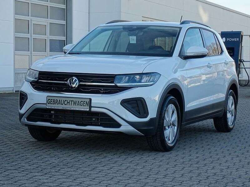 Weiß Gebraucht 2024 VW T-Cross Life SUV | 24.400 € (Etwas zu teuer) - Bild 1/4