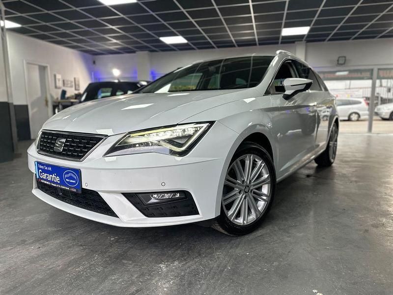 Weiß Gebraucht 2020 Seat Leon ST XCELLENCE Kombi | 13.400 € (Fairer Preis) - Bild 1/4