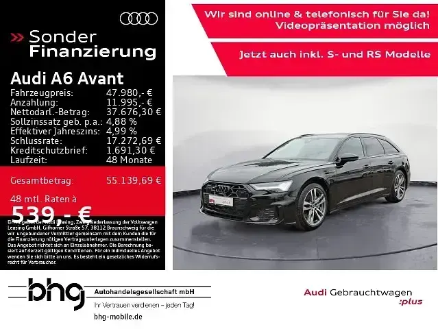 Gebraucht Audi A6 Ambiente 245 PS (180 kW) 2025 Schwarz Kombi