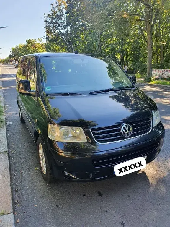 Gebraucht VW Multivan Highline 178 PS (130 kW) 2008 Schwarz Van / Kleinbus