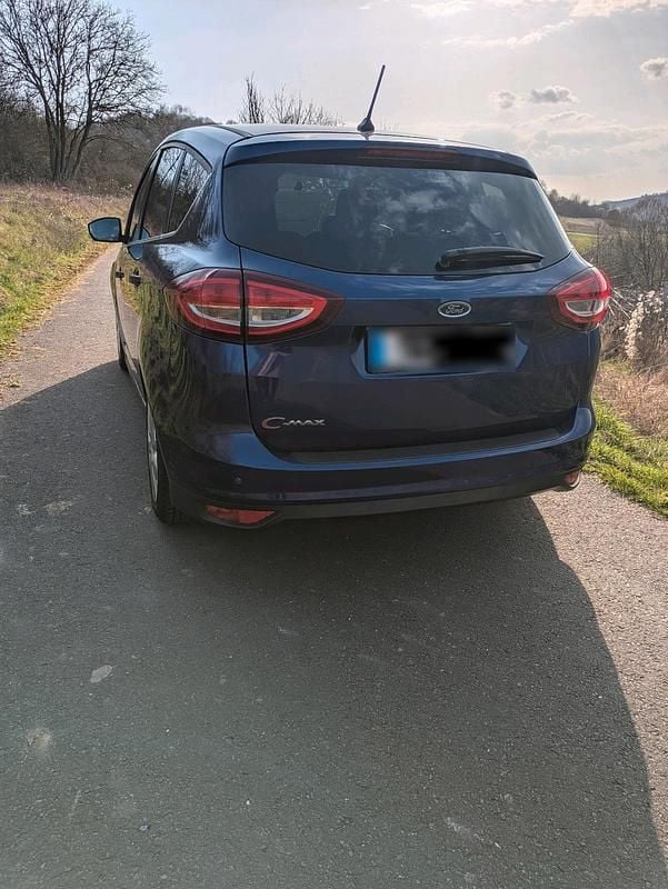 Gebraucht Ford C-MAX Titanium 150 PS (110 kW) 2017 Blau Van / Kleinbus