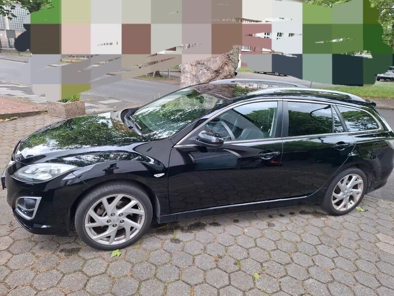 Schwarz Gebraucht 2012 Mazda 6 Sports-Line Kombi | 5.500 € (Superpreis) - Bild 1/4
