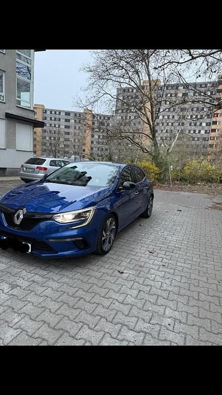 Blau Gebraucht 2017 Renault Mégane GT Line GT Limousine | 16.500 € (Fairer Preis) - Bild 1/4