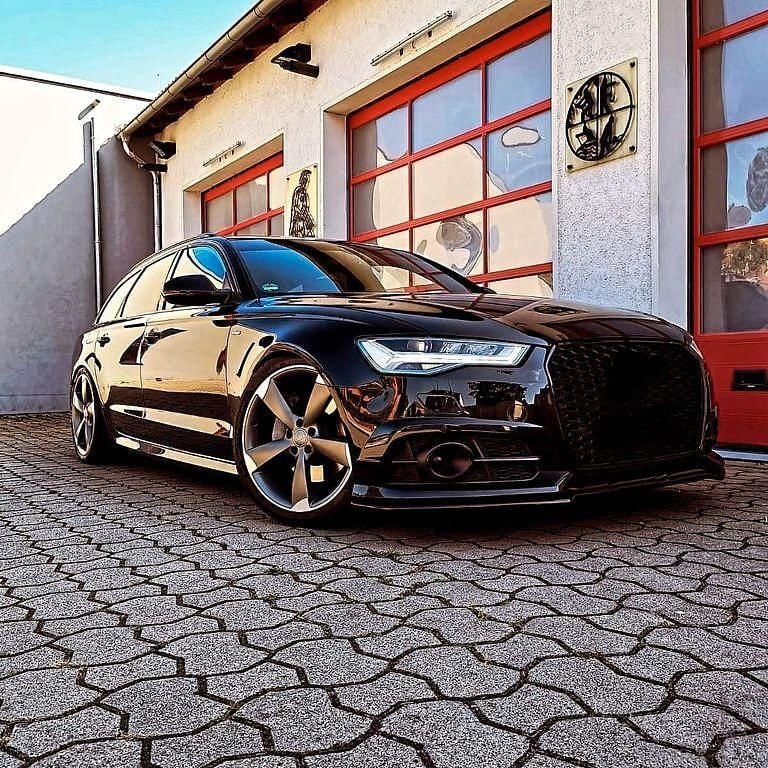 Schwarz Gebraucht 2018 Audi A6 S-Line Kombi | 26.500 € (Superpreis) - Bild 1/4