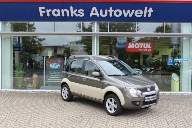 Gebraucht Fiat Panda 4x4 Cross 75 PS (55 kW) 2011 Grün metallic Kleinwagen