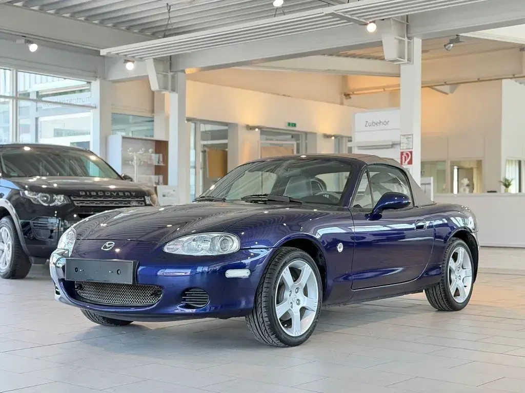 Gebraucht Mazda MX5 Inclusive 110 PS (80 kW) 2003 Blau Cabrio