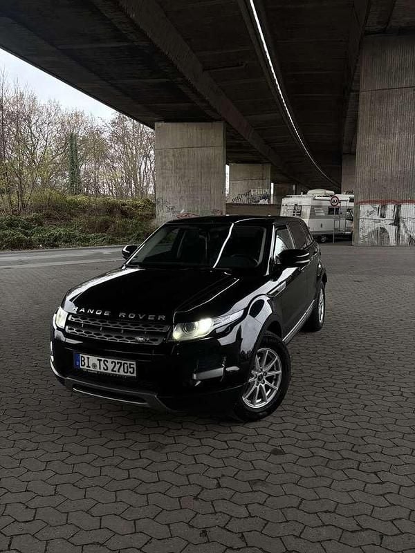 Schwarz Gebraucht 2012 Land Rover Range Rover evoque Dynamic SUV | 13.300 € (Fairer Preis) - Bild 1/4