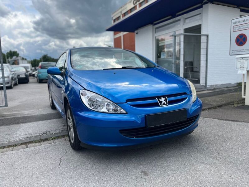 Blau recife/metalliclackierun Gebraucht 2005 Peugeot 307 CC Cabrio | 2.700 € (Fairer Preis) - Bild 1/4