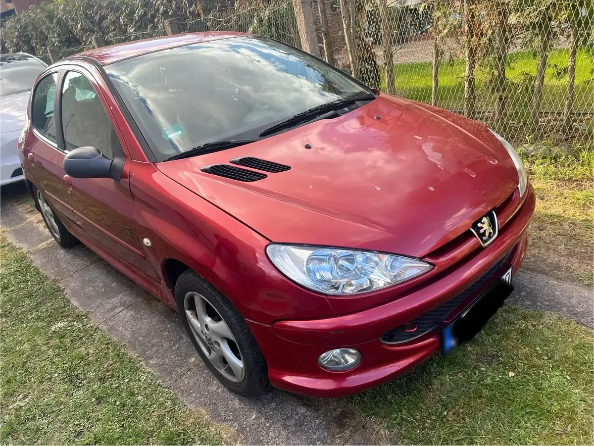Gebraucht Peugeot 206 110 PS (80 kW) 2007 Rot Kleinwagen