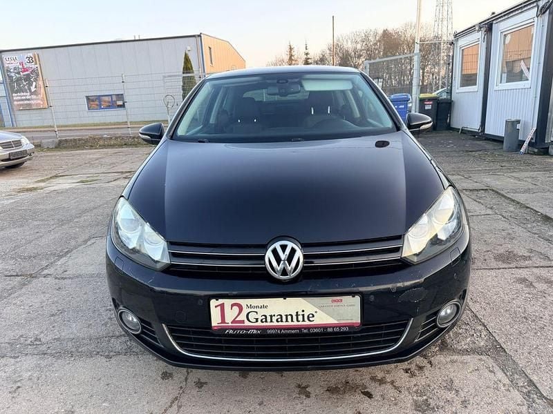 Gebraucht VW Golf VII Style 122 PS (89 kW) 2012 Schwarz Limousine