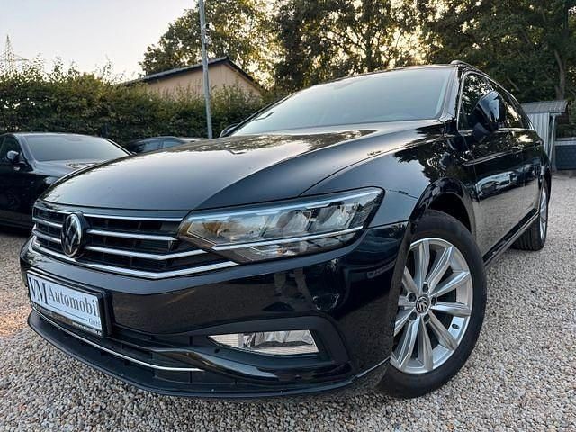 Schwarz Gebraucht 2021 VW Passat Business Kombi | 18.490 € (Guter Preis) - Bild 1/4