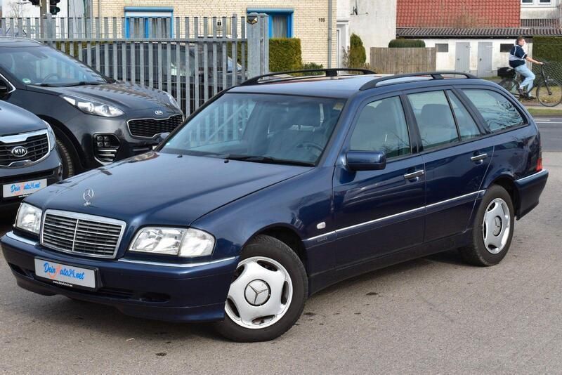 Blau Gebraucht 1999 Mercedes C200 Classic Kombi | 1.790 € (Superpreis) - Bild 1/4
