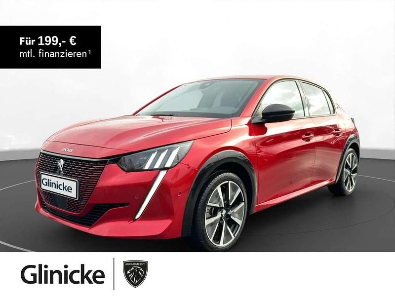 Rot Gebraucht 2022 Peugeot e-208 GT Kleinwagen | 18.490 € (Fairer Preis) - Bild 1/4
