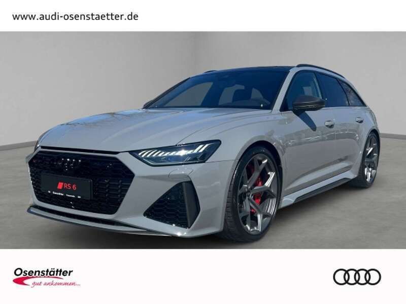 Grau (nardograu) Neu 2025 Audi RS6 Performance Kombi | 181.459 € - Bild 1/4
