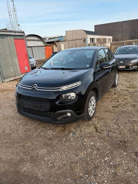 Gebraucht Citroën C3 Feel 83 PS (61 kW) 2018 Schwarz Kleinwagen