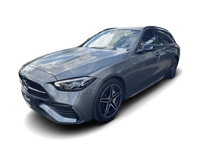 Grau Gebraucht 2024 Mercedes C200 AMG | 52.894 € - Bild 1/4