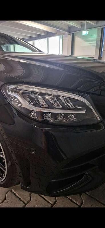 Gebraucht Mercedes C200 AMG line 184 PS (135 kW) 2018 Schwarz Coupé
