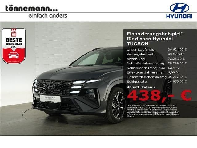 Grau Gebraucht 2025 Hyundai Tucson N Line SUV | 36.624 € (Fairer Preis) - Bild 1/4