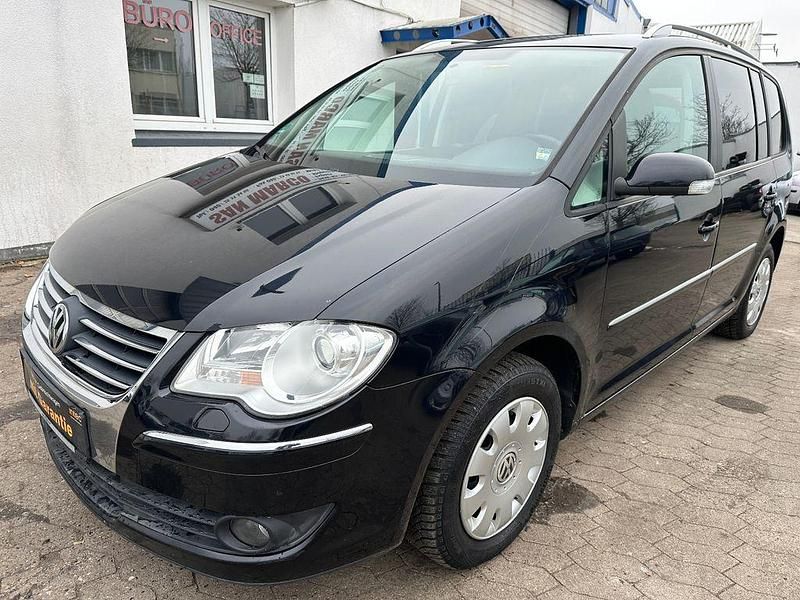 Gebraucht VW Touran Highline 140 PS (102 kW) 2007 Schwarz Van / Kleinbus