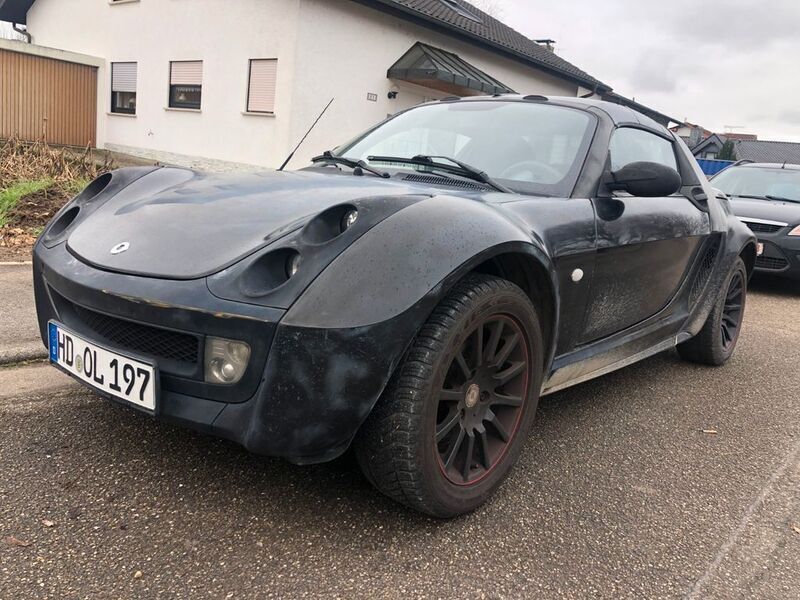 Schwarz Gebraucht 2003 Smart Roadster Cabrio | 2.288 € (Superpreis) - Bild 1/4