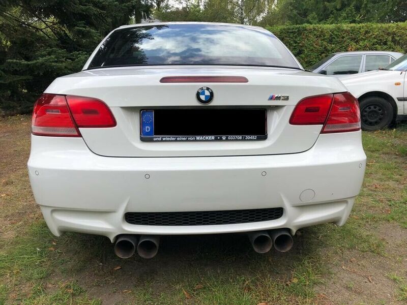Gebraucht BMW M3 Cabriolet Performance 420 PS (308 kW) 2008 Weiß Cabrio