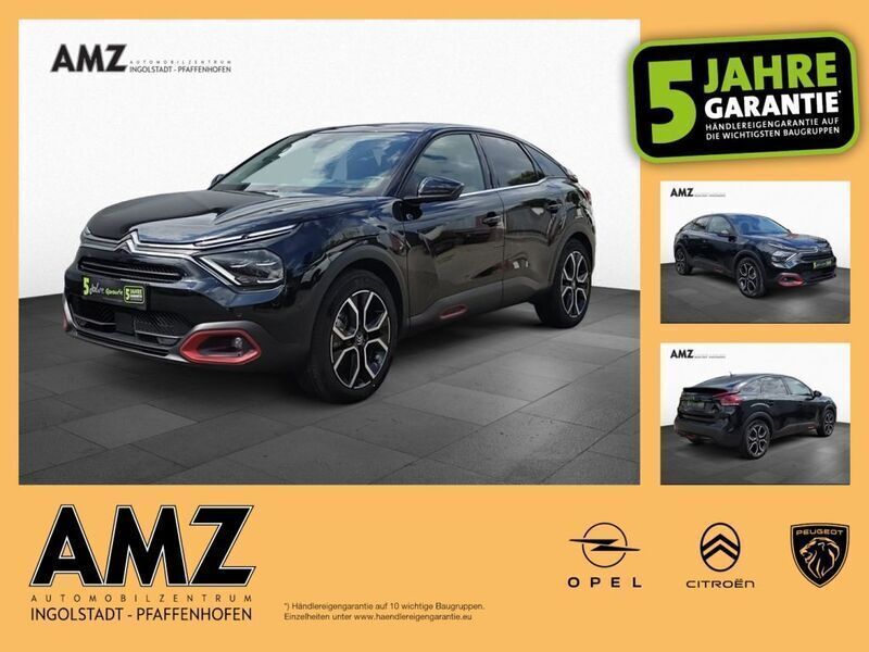 Perla neraschwarz Gebraucht 2022 Citroën e-C4 Shine Limousine | 20.990 € (Etwas zu teuer) - Bild 1/4