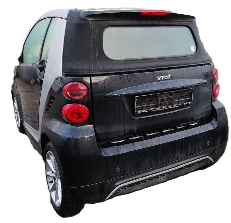 Gebraucht Smart ForTwo Cabrio Passion 71 PS (52 kW) 2012 Schwarz Cabrio