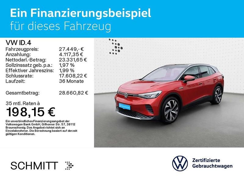 Gebraucht VW ID.4 Pro Performance 150 kW (204 PS) 2022 Rot SUV