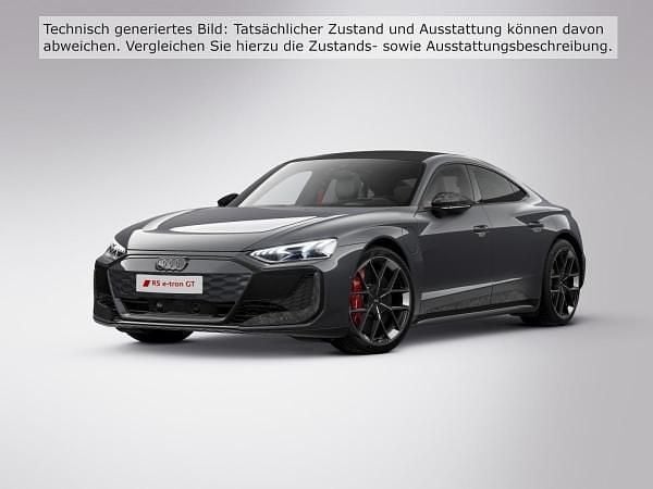 Grau (nimbusgrau perleffekt) Gebraucht 2025 Audi RS e-tron GT Performance Limousine | 138.891 € (Superpreis) - Bild 1/4