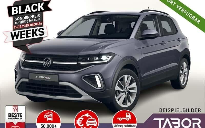 Grau Neu 2025 VW T-Cross Life SUV | 25.788 € (Guter Preis) - Bild 1/4