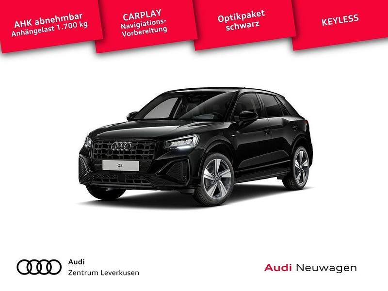Neu Audi Q2 S-Line 150 PS (110 kW) 2026 Schwarz SUV