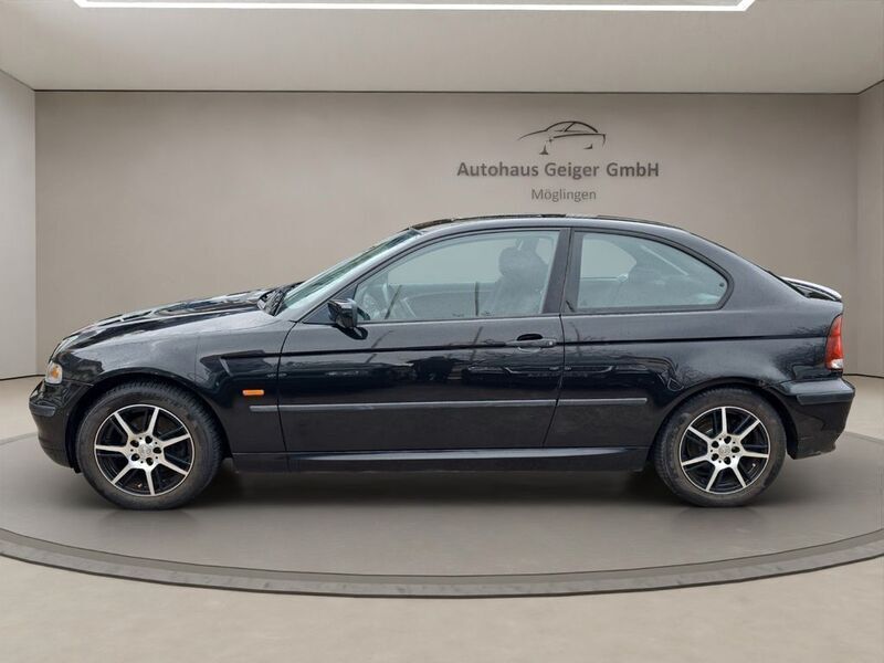 Gebraucht BMW 316 Compact Advantage 116 PS (85 kW) 2003 Schwarz Kleinwagen