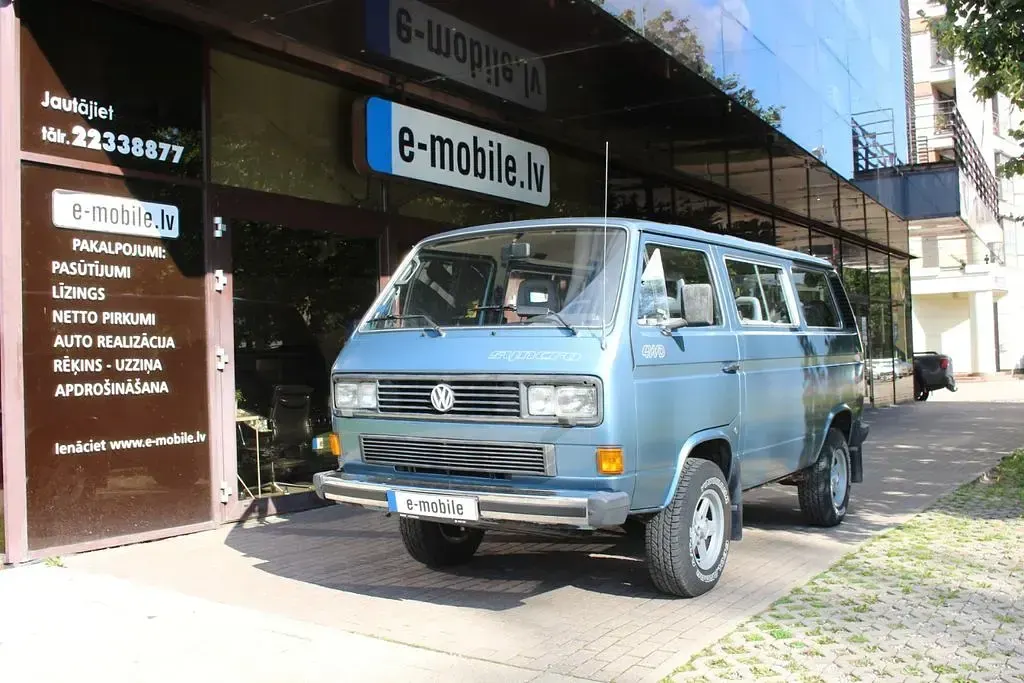 Gebraucht VW Caravelle 95 PS (69 kW) 1987 Blau Van