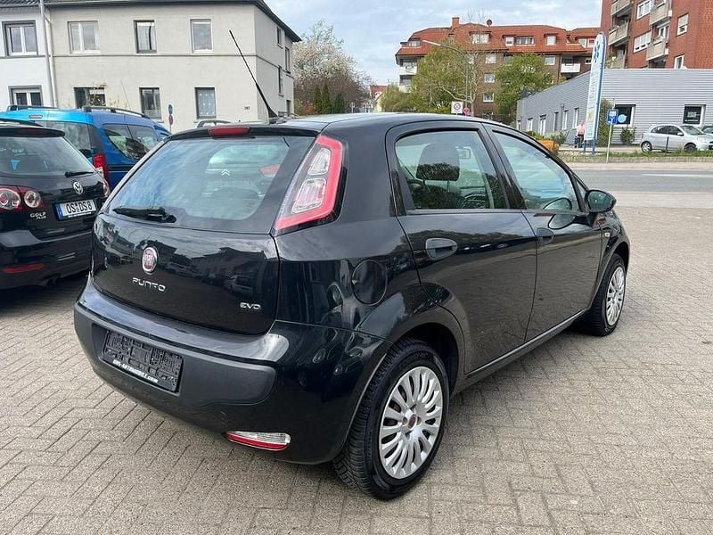 Gebraucht Fiat Punto Evo Active 77 PS (56 kW) 2009 Schwarz Kleinwagen