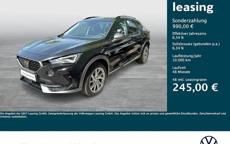 Gebraucht Cupra Formentor 150 PS (110 kW) 2023 Schwarz SUV