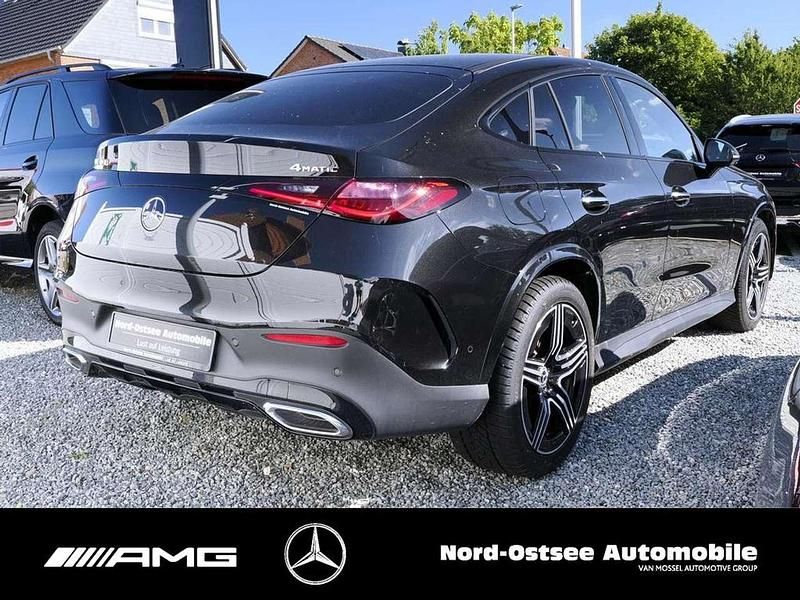 Gebraucht Mercedes GLC300 AMG 258 PS (189 kW) 2024 Metalliclack graphitgrau Coupé