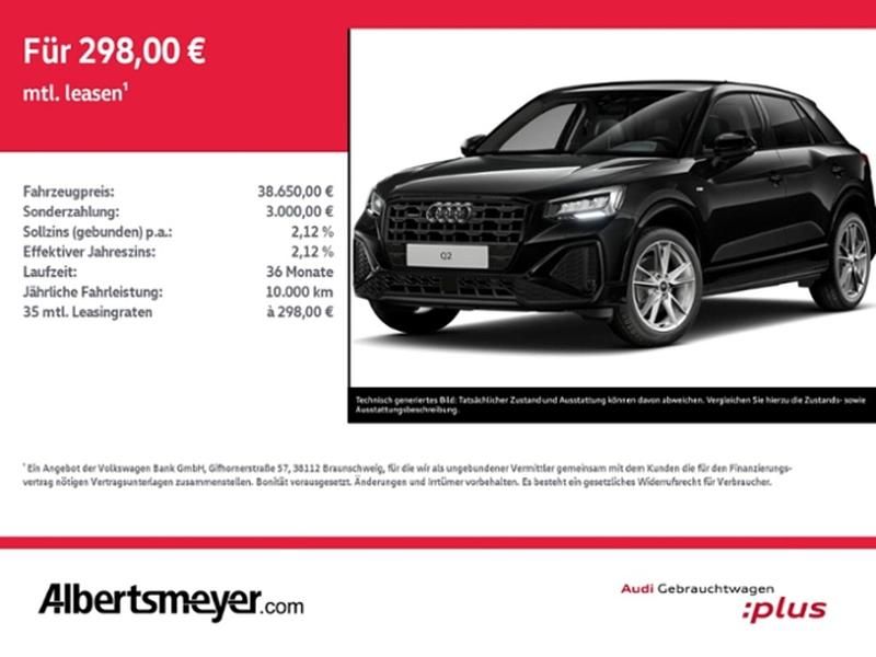 Gebraucht Audi Q2 S-Line 190 PS (139 kW) 2025 Schwarz SUV