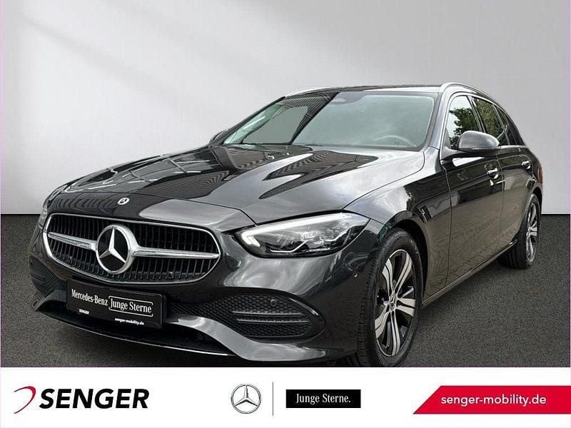 Lack graphitgrau Gebraucht 2023 Mercedes C200 Avantgarde Kombi | 34.190 € (Superpreis) - Bild 1/4