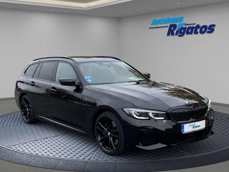 Black sapphire metallic Gebraucht 2021 BMW 340 Sport Line Kombi | 39.980 € (Superpreis) - Bild 1/4