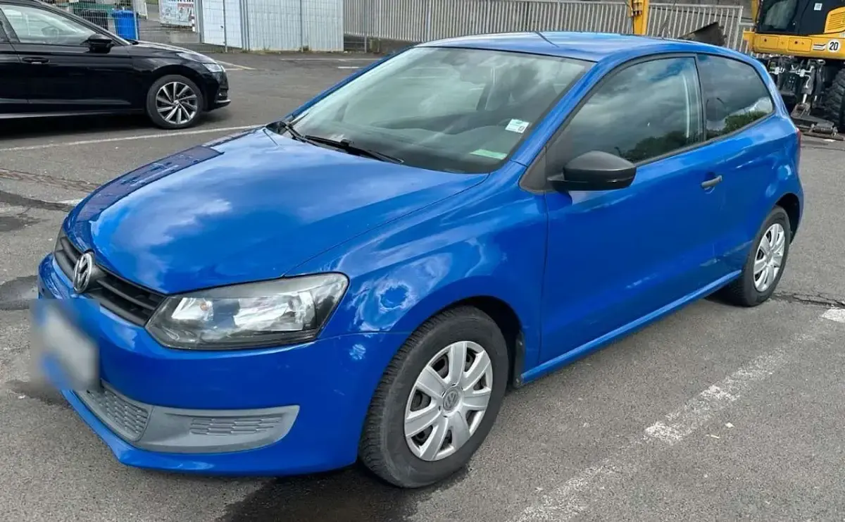 Gebraucht VW Polo Trendline 60 PS (44 kW) 2010 Blau Kleinwagen