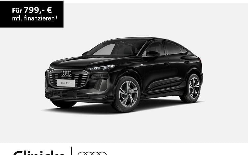 Schwarz Neu 2025 Audi Q6 Sportback e-tron Sport SUV | 59.970 € - Bild 1/4
