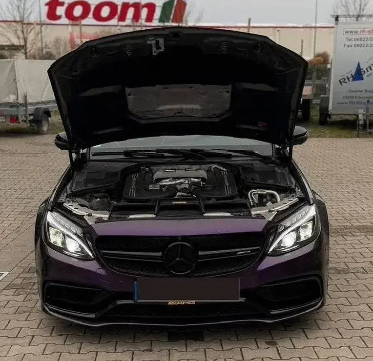 Gebraucht Mercedes C63 AMG AMG 510 PS (375 kW) 2017 Violett Limousine