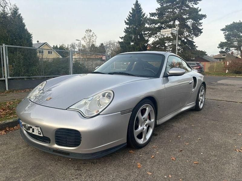 Silber Gebraucht 2002 Porsche 996 Turbo Coupé | 39.000 € (Teuer) - Bild 1/4