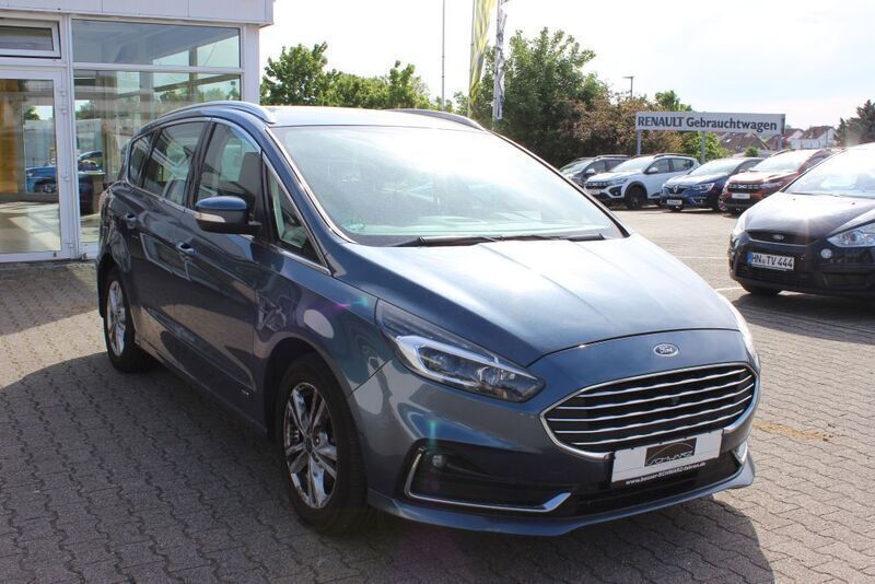 Gebraucht Ford S-MAX Titanium 190 PS (139 kW) 2020 Blau Van / Kleinbus