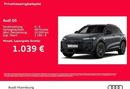 Neu Audi Q5 Ambiente 299 PS (219 kW) 2026 Grau SUV