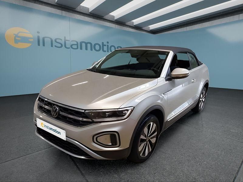 Silber Gebraucht 2024 VW T-Roc Cabriolet Cabrio | 35.749 € (Fairer Preis) - Bild 1/4